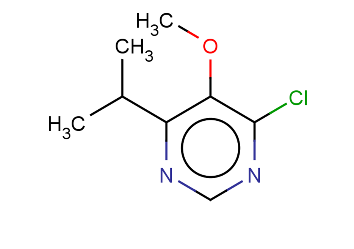4-chloro-5-methoxy-6-(propan-2-yl)pyrimidine