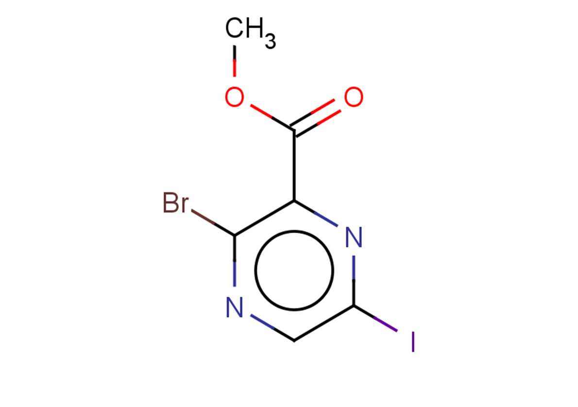 methyl 3-bromo-6-iodopyrazine-2-carboxylate