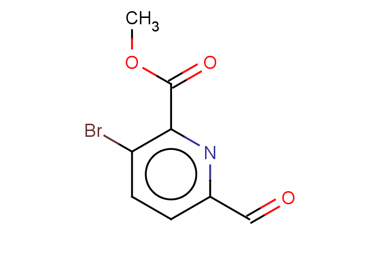 methyl 3-bromo-6-formylpyridine-2-carboxylate