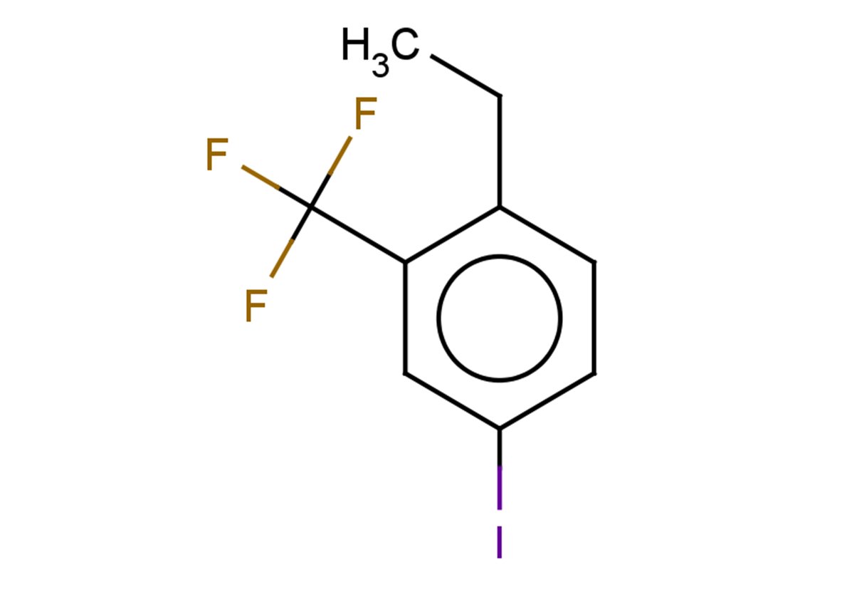 1-ethyl-4-iodo-2-(trifluoromethyl)benzene