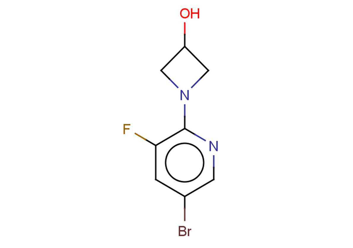 1-(5-bromo-3-fluoropyridin-2-yl)azetidin-3-ol
