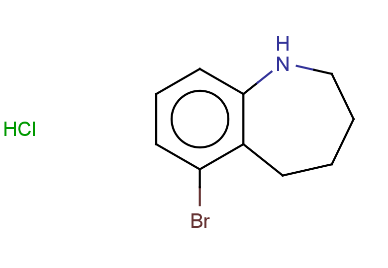 6-bromo-2,3,4,5-tetrahydro-1H-1-benzazepine hydrochloride