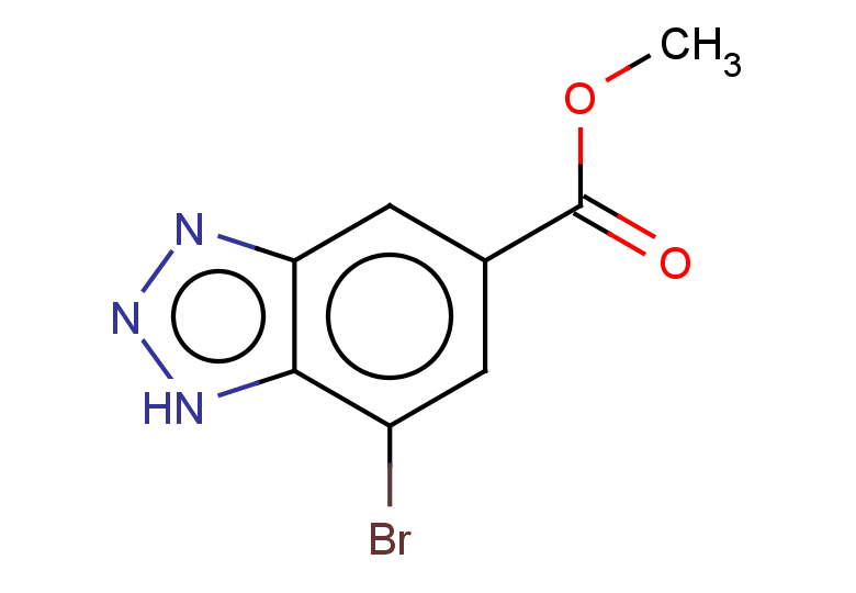 methyl 7-bromo-1H-1,2,3-benzotriazole-5-carboxylate