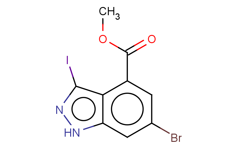 methyl 6-bromo-3-iodo-1H-indazole-4-carboxylate