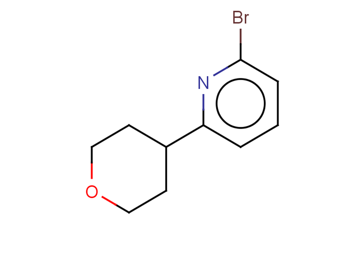 2-bromo-6-(oxan-4-yl)pyridine