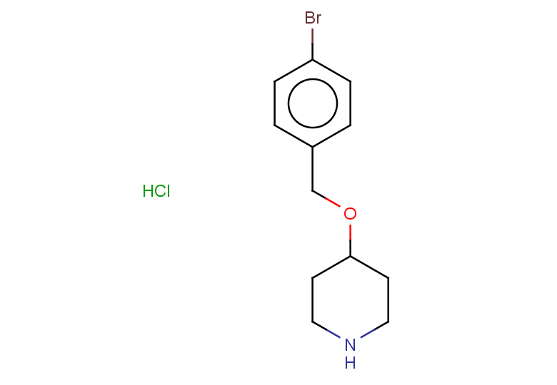 4-[(4-bromophenyl)methoxy]piperidine hydrochloride