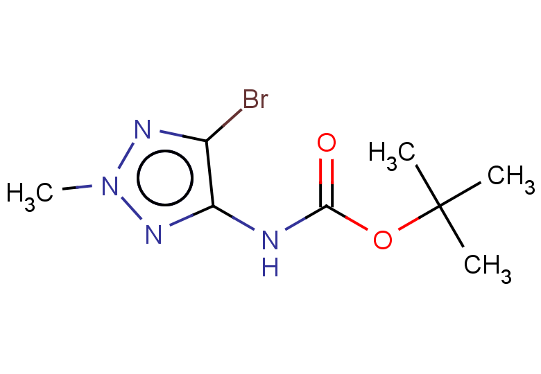 tert-butyl N-(5-bromo-2-methyl-2H-1,2,3-triazol-4-yl)carbamate