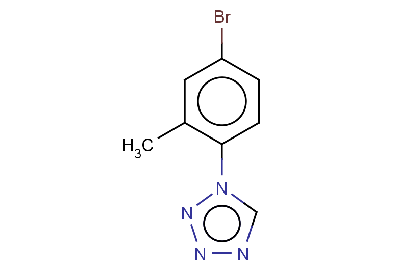 1-(4-bromo-2-methylphenyl)-1H-1,2,3,4-tetrazole
