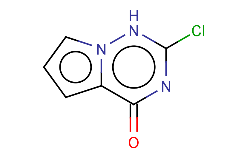 2-chloro-1H,4H-pyrrolo[2,1-f][1,2,4]triazin-4-one