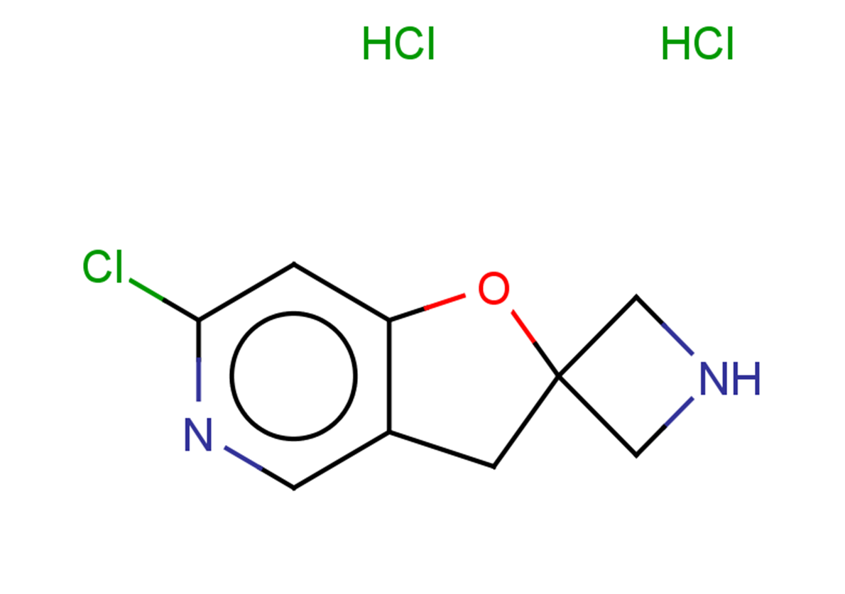 6'-chloro-3'H-spiro[azetidine-3,2'-furo[3,2-c]pyridine] dihydrochloride