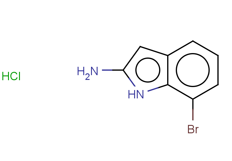 7-bromo-1H-indol-2-amine hydrochloride