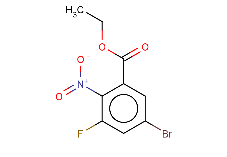 ethyl 5-bromo-3-fluoro-2-nitrobenzoate