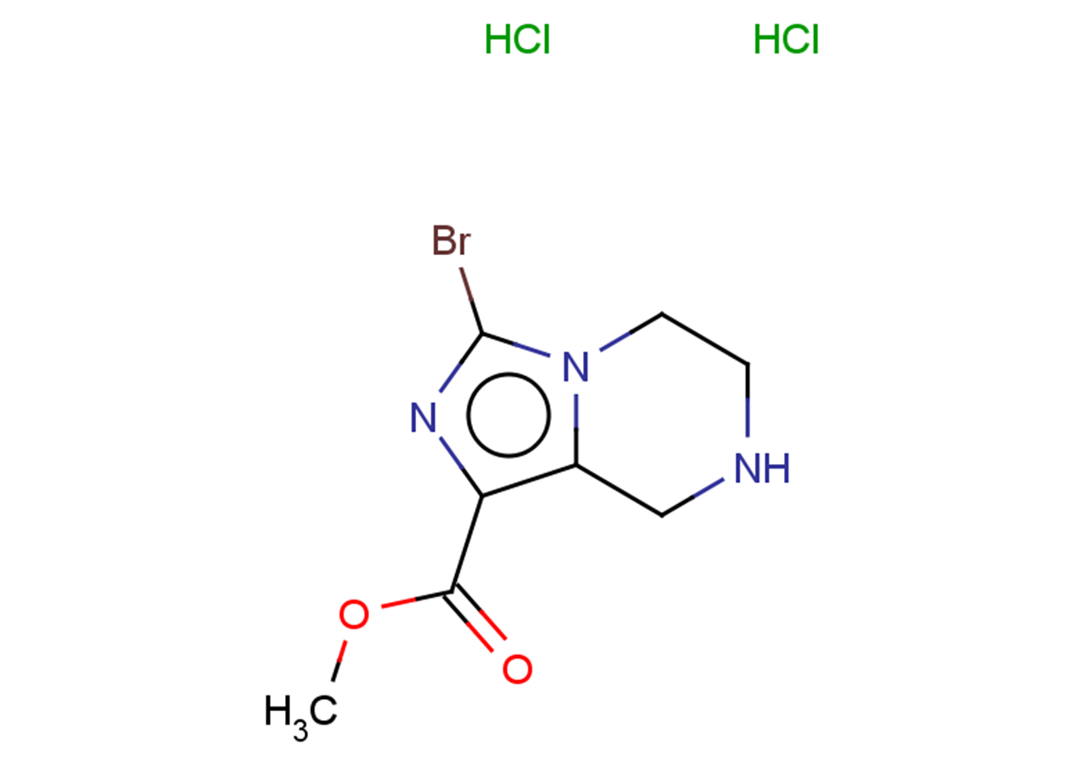 methyl 3-bromo-5H,6H,7H,8H-imidazo[1,5-a]pyrazine-1-carboxylate dihydrochloride