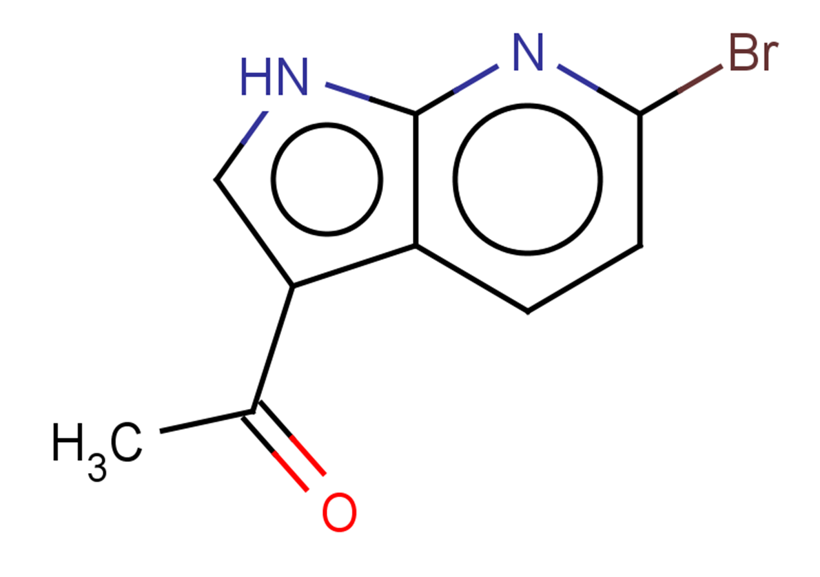 1-{6-bromo-1H-pyrrolo[2,3-b]pyridin-3-yl}ethan-1-one