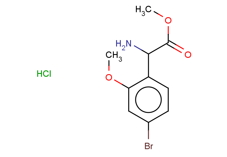 methyl 2-amino-2-(4-bromo-2-methoxyphenyl)acetate hydrochloride