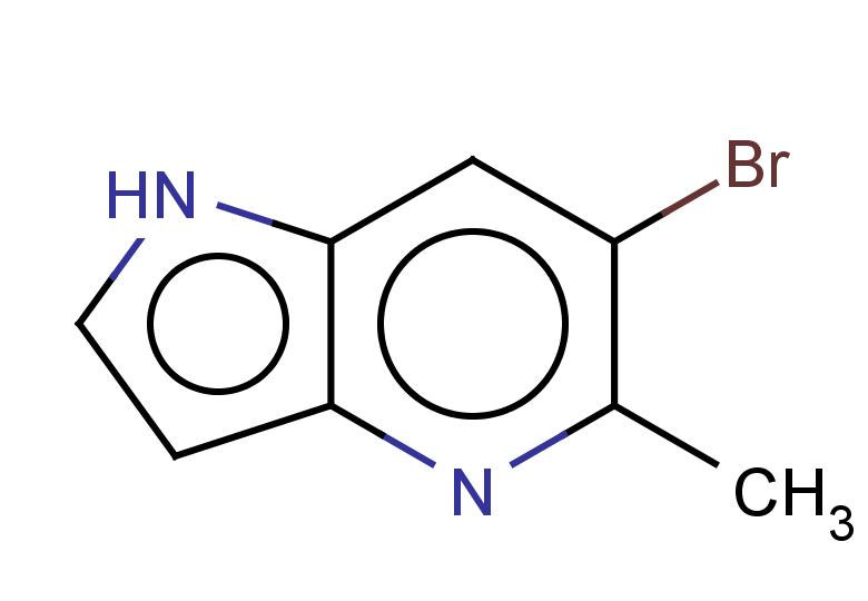 6-bromo-5-methyl-1H-pyrrolo[3,2-b]pyridine