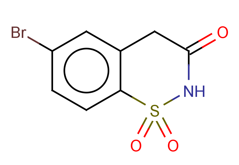 6-bromo-3,4-dihydro-2H-1,2-benzothiazine-1,1,3-trione