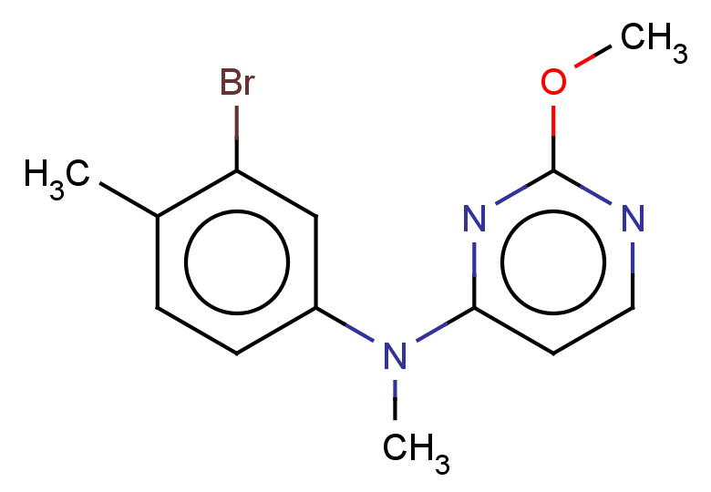 N-(3-bromo-4-methylphenyl)-2-methoxy-N-methylpyrimidin-4-amine