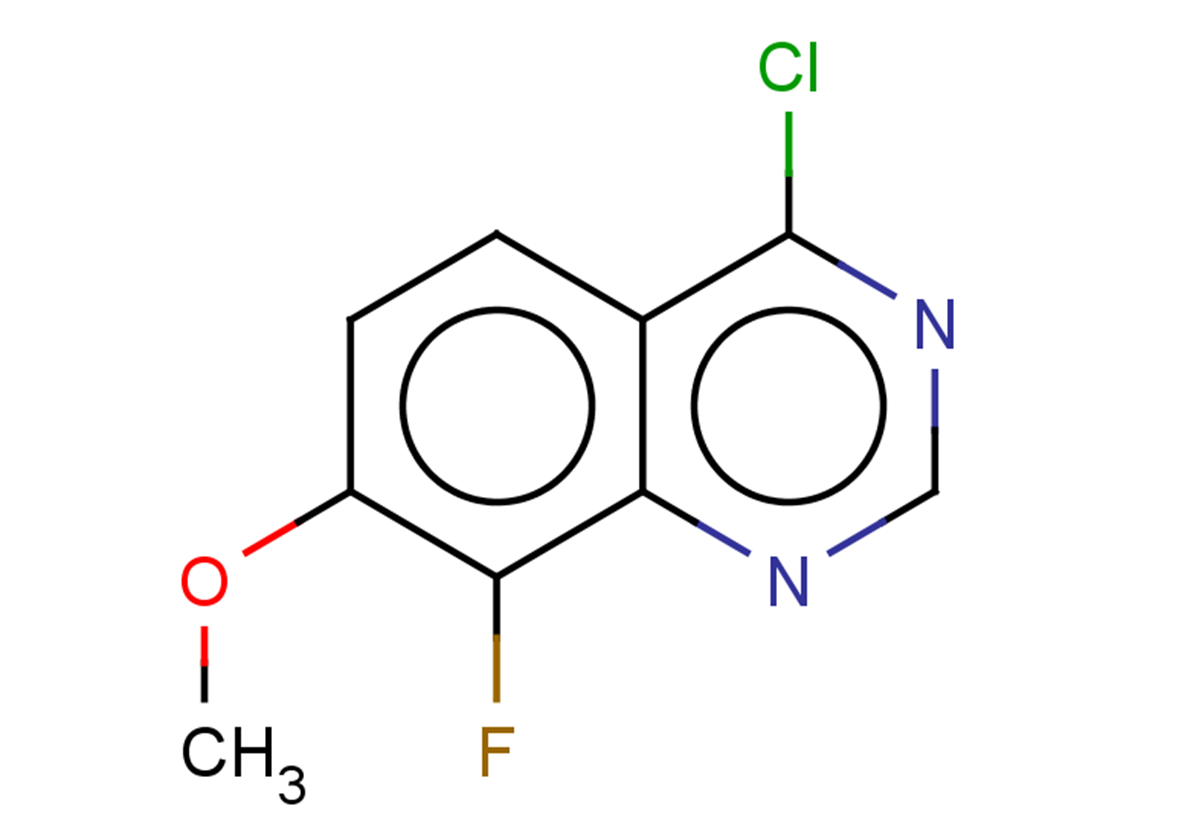 4-chloro-8-fluoro-7-methoxyquinazoline