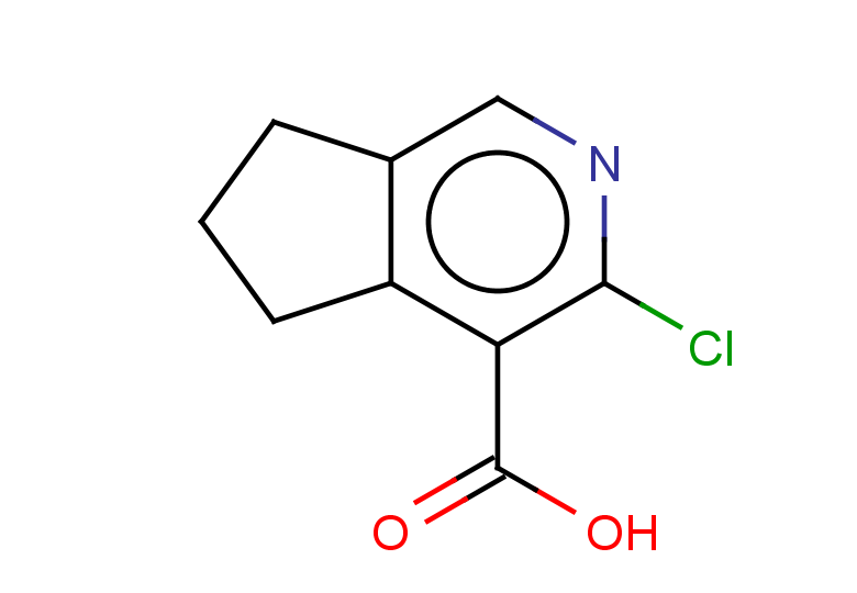 3-chloro-5H,6H,7H-cyclopenta[c]pyridine-4-carboxylic acid