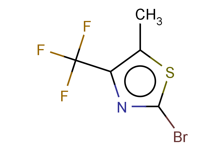 2-bromo-5-methyl-4-(trifluoromethyl)-1,3-thiazole
