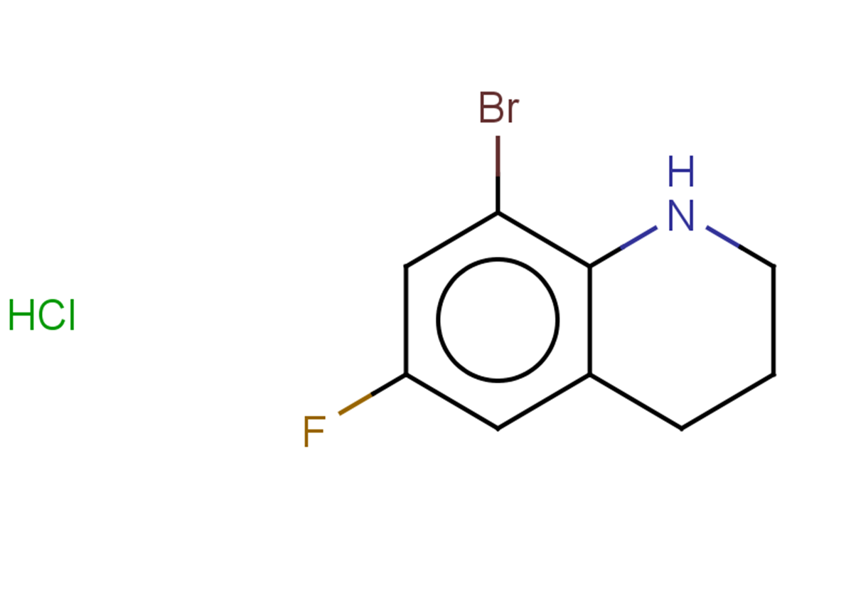 8-bromo-6-fluoro-1,2,3,4-tetrahydroquinoline hydrochloride