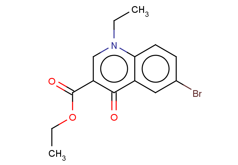 ethyl 6-bromo-1-ethyl-4-oxo-1,4-dihydroquinoline-3-carboxylate