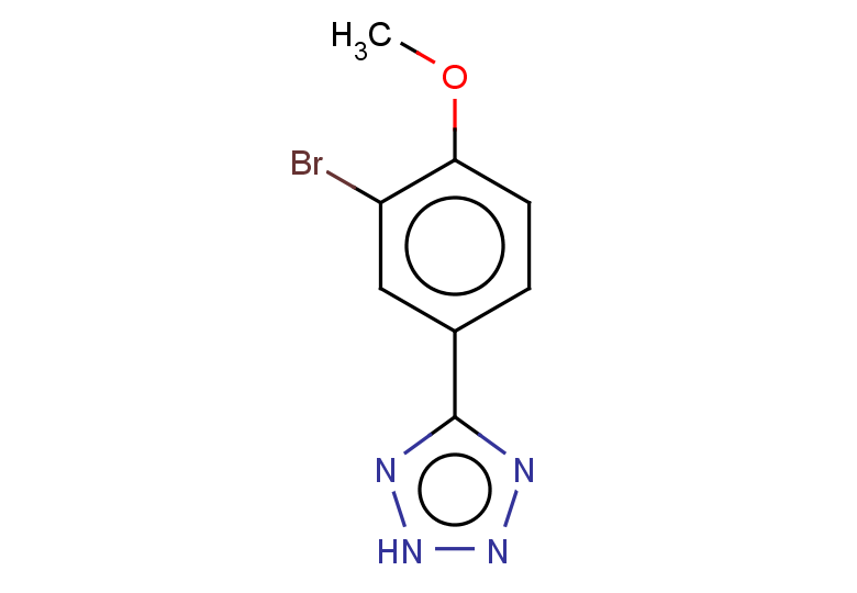 5-(3-bromo-4-methoxyphenyl)-2H-1,2,3,4-tetrazole