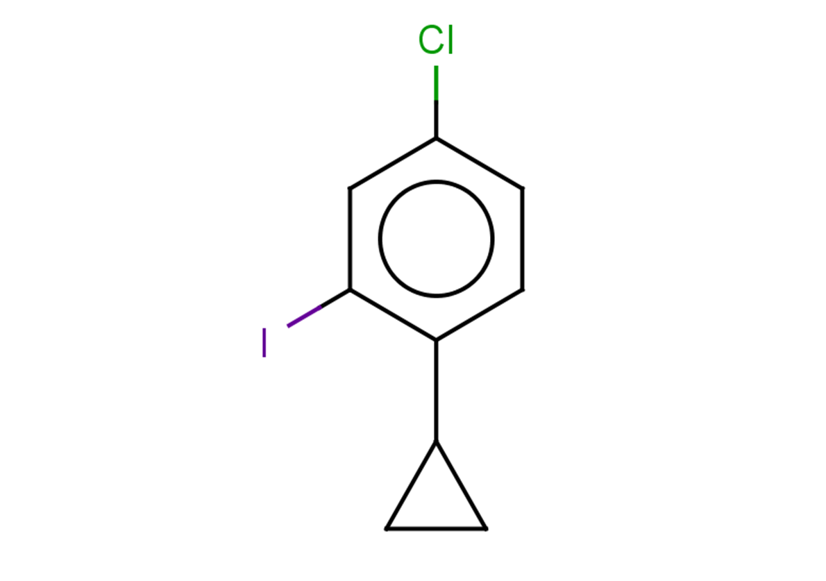 4-chloro-1-cyclopropyl-2-iodobenzene