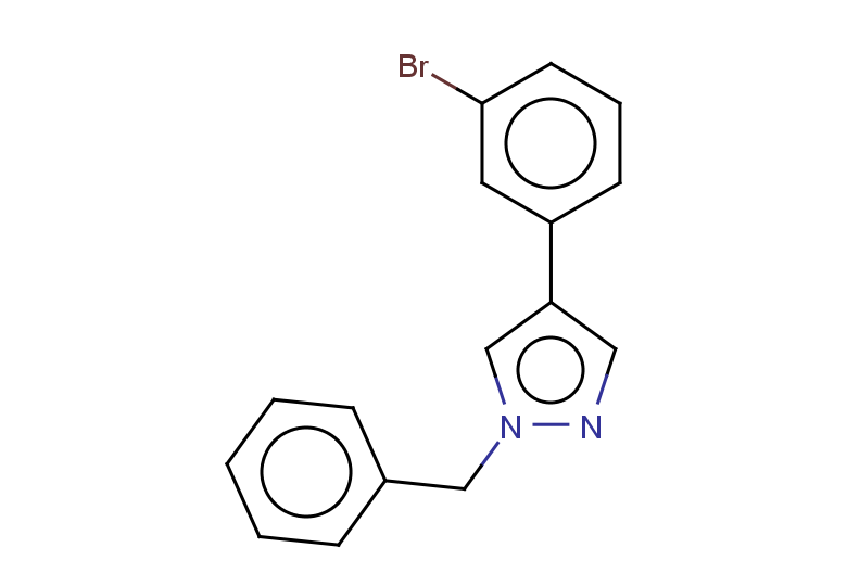 1-benzyl-4-(3-bromophenyl)-1H-pyrazole