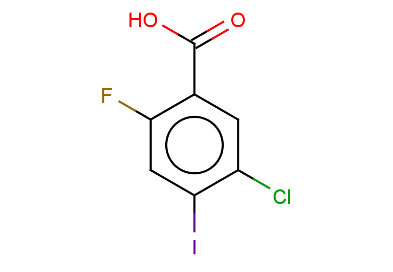 5-chloro-2-fluoro-4-iodobenzoic acid