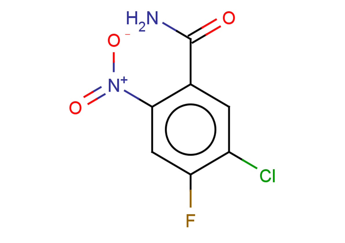 5-chloro-4-fluoro-2-nitrobenzamide