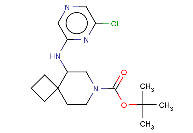 tert-butyl 5-[(6-chloropyrazin-2-yl)amino]-7-azaspiro[3.5]nonane-7-carboxylate