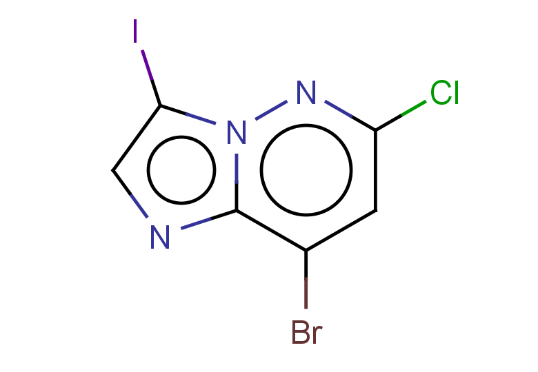 8-bromo-6-chloro-3-iodoimidazo[1,2-b]pyridazine