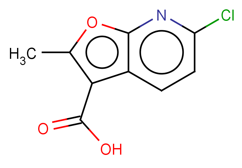 6-chloro-2-methylfuro[2,3-b]pyridine-3-carboxylic acid