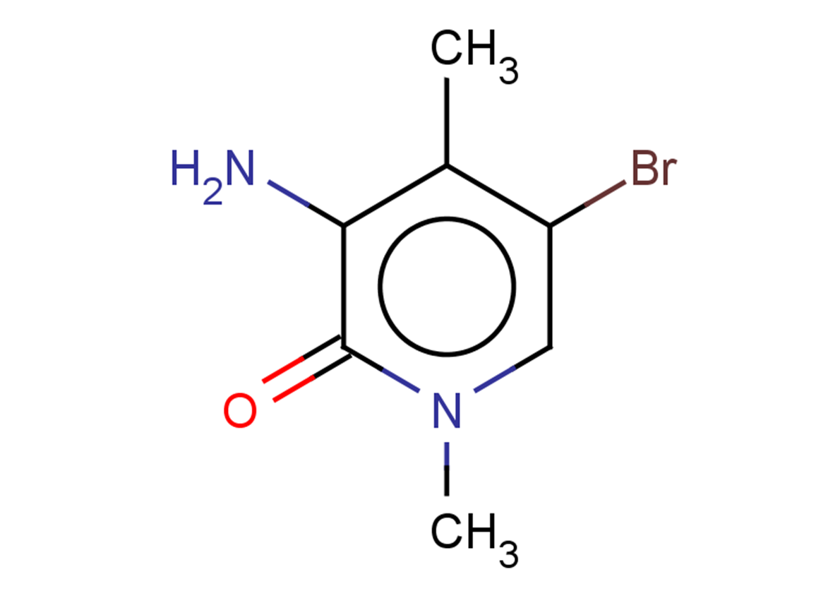 3-amino-5-bromo-1,4-dimethyl-1,2-dihydropyridin-2-one