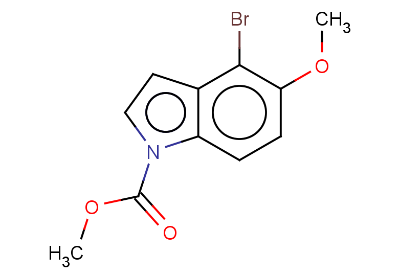 methyl 4-bromo-5-methoxy-1H-indole-1-carboxylate