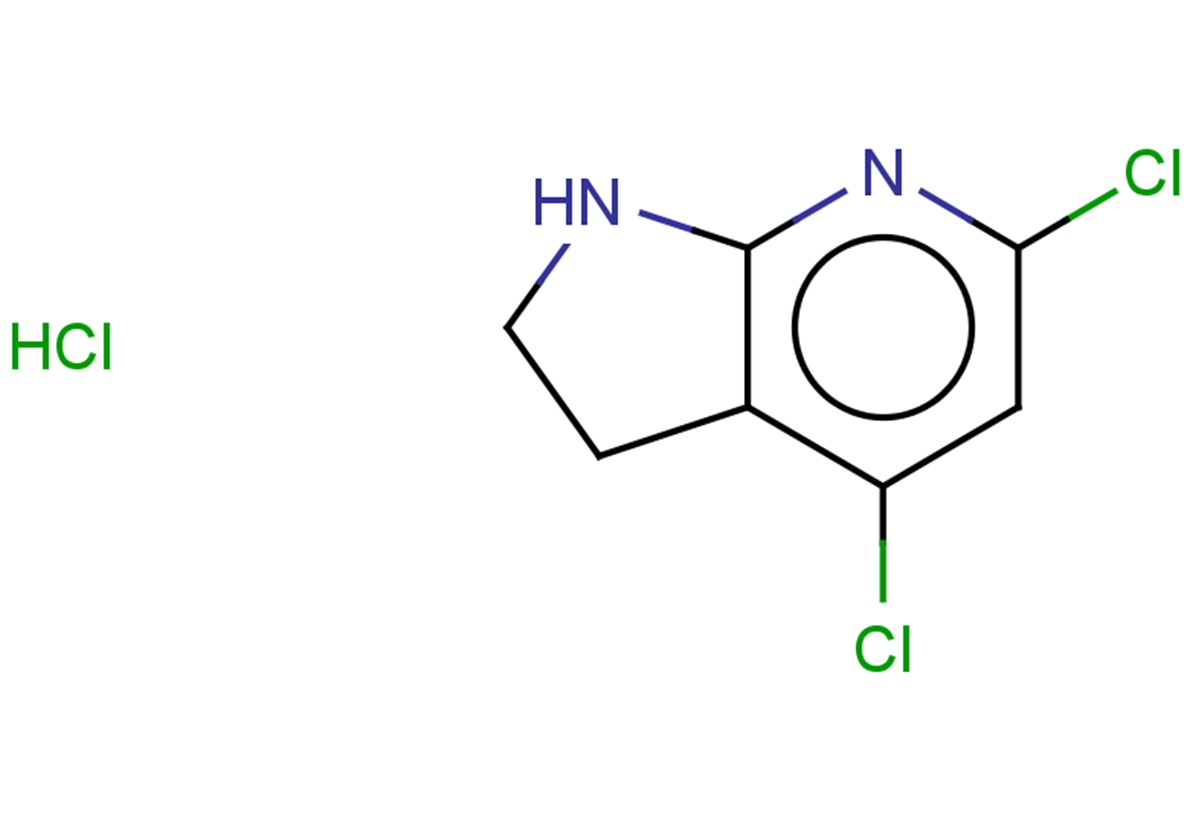 4,6-dichloro-1H,2H,3H-pyrrolo[2,3-b]pyridine hydrochloride