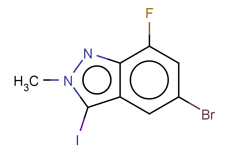 5-bromo-7-fluoro-3-iodo-2-methyl-2H-indazole