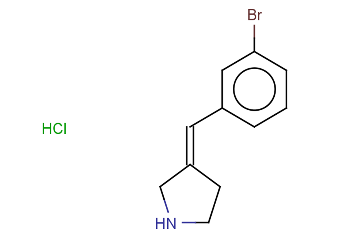 (3E)-3-[(3-bromophenyl)methylidene]pyrrolidine hydrochloride