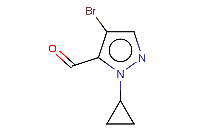 4-bromo-1-cyclopropyl-1H-pyrazole-5-carbaldehyde