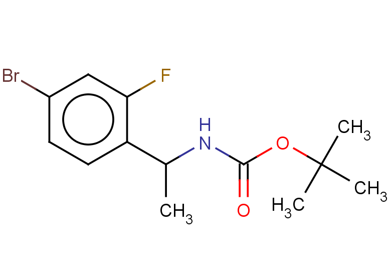 tert-butyl N-[1-(4-bromo-2-fluorophenyl)ethyl]carbamate