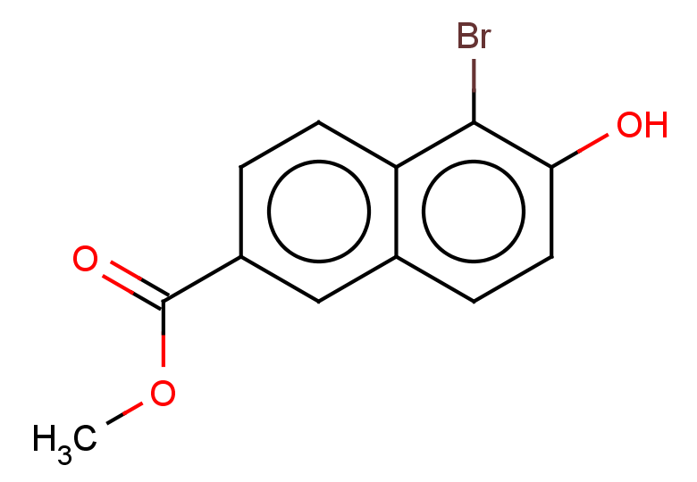 methyl 5-bromo-6-hydroxynaphthalene-2-carboxylate