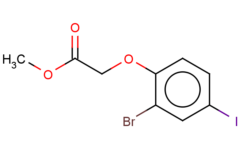methyl 2-(2-bromo-4-iodophenoxy)acetate