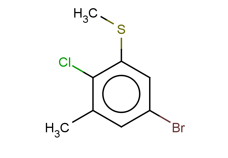 5-bromo-2-chloro-1-methyl-3-(methylsulfanyl)benzene