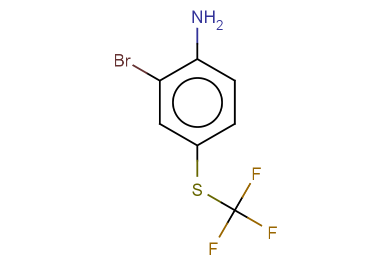 2-bromo-4-[(trifluoromethyl)sulfanyl]aniline