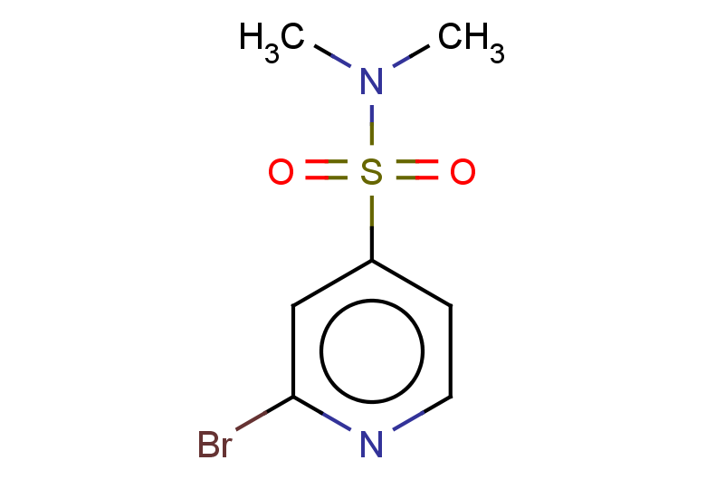 2-bromo-N,N-dimethylpyridine-4-sulfonamide