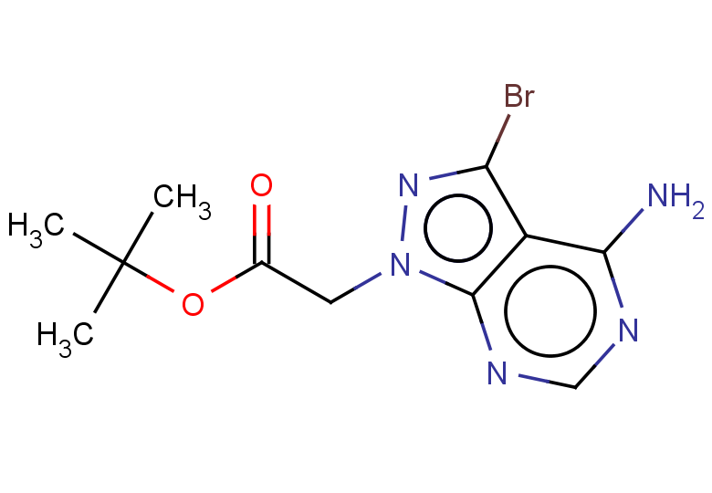 tert-butyl 2-{4-amino-3-bromo-1H-pyrazolo[3,4-d]pyrimidin-1-yl}acetate