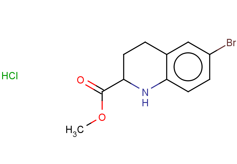 methyl 6-bromo-1,2,3,4-tetrahydroquinoline-2-carboxylate hydrochloride