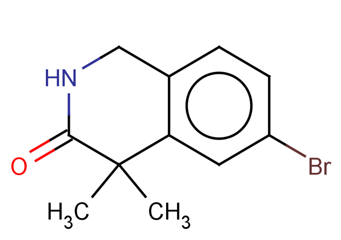 6-bromo-4,4-dimethyl-1,2,3,4-tetrahydroisoquinolin-3-one